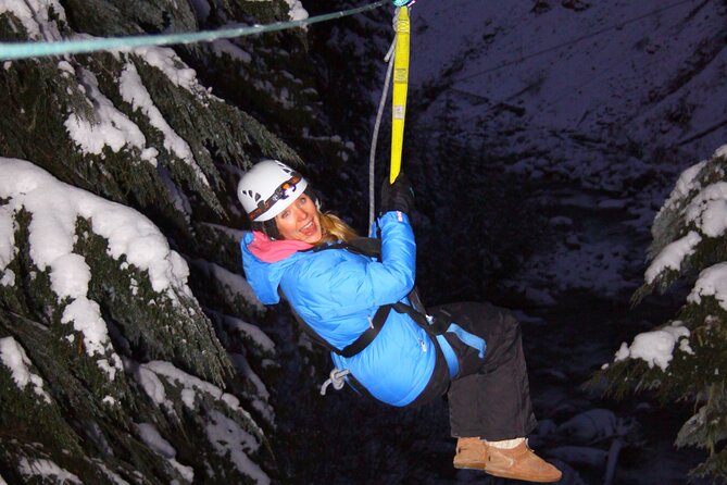 2 Hour Late Afternoon Winter Zipline Adventure - Common Questions