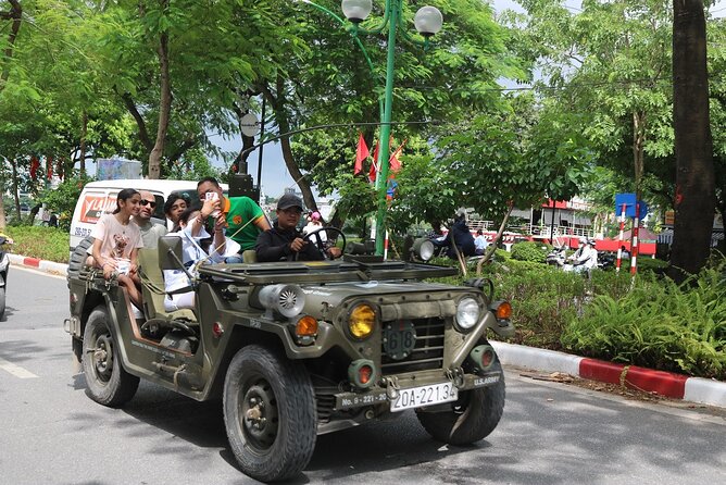 4 Hours and 30 Minutes Historical Hanoi Army Jeep Tour - Jeep Tour Experience