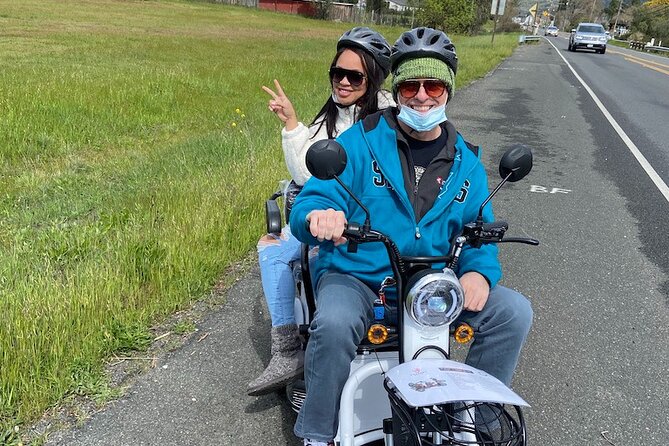 5 Hr Guided Wine Country Tour in Sonoma on an Electric Trike - Certified Guide for a Knowledgeable Experience