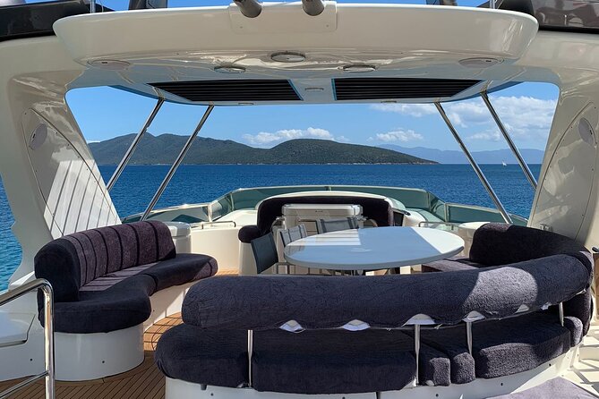 8 Hour Private Yacht Cruise in Delos Rhenia Mykonos Azimut 80 - Delos Island Exploration