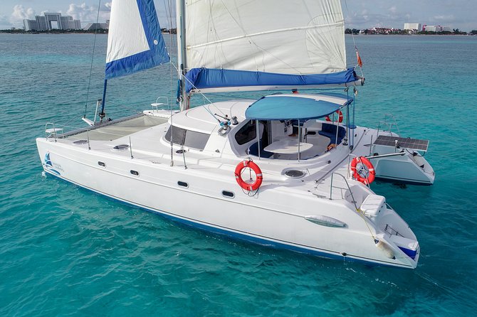 A Private Cancun Catamaran Cruise With Open Bar - Itinerary