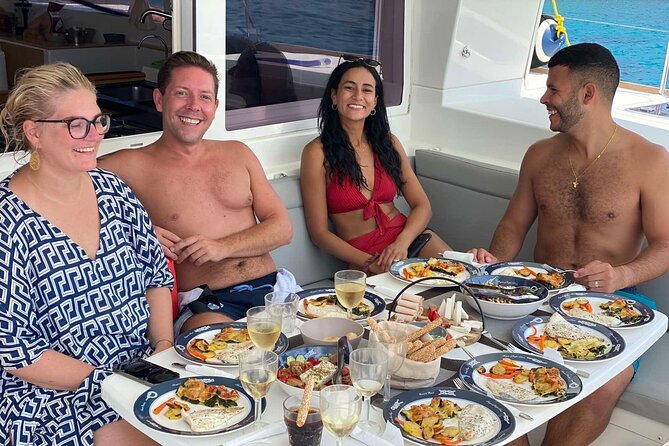 Agios Nikolaos Evening Catamaran Cruise in Mirabello With Dinner - Reviews and Customer Support