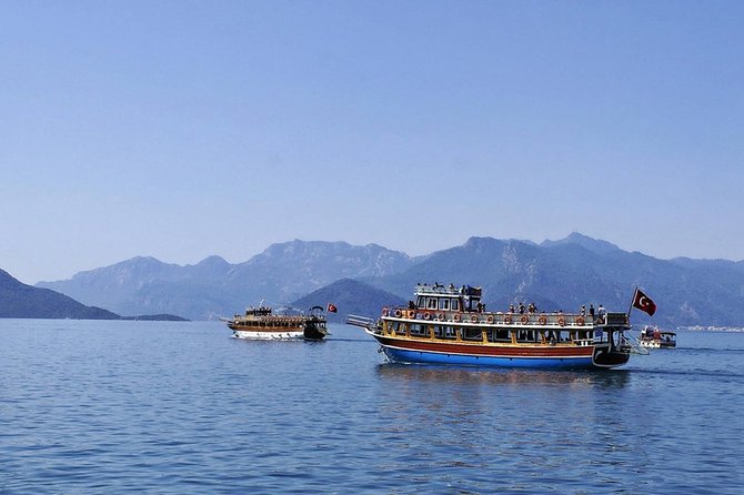 All Inclusive Boat Trip With Turunc and Kumlubuk Break From Marmaris - Meeting and Pickup