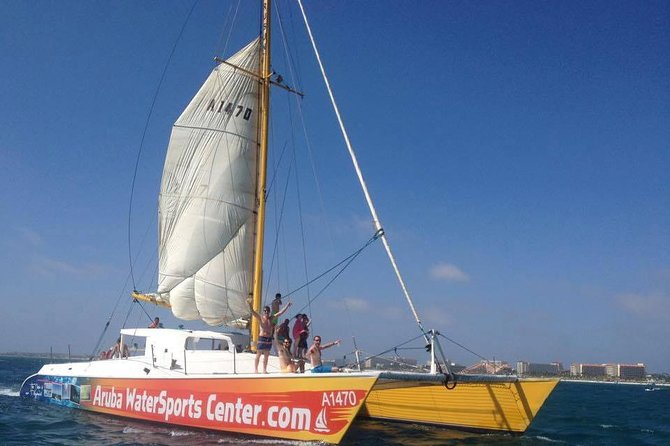 Aruba Catamaran Sail With Snorkeling Aboard the Arusun - Cancellation Policy