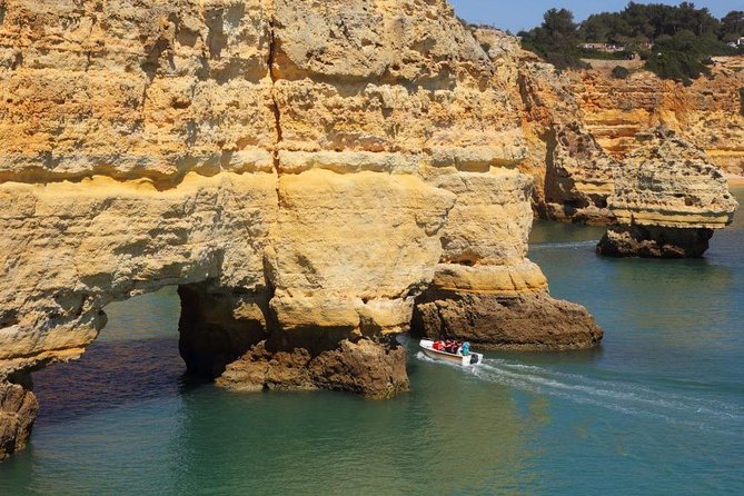 Benagil Cave by Boat Carvoeiro Algarseco Caves by Minivan From Lagos - The Sum Up