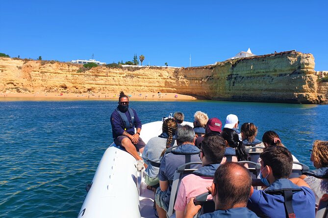 Benagil Caves Visit With Dolphins Watching From Albufeira - Inclusions and Safety Measures