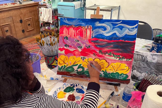 Best Ever Painting Class at Artful Soul Santa Fe - All-Inclusive Art Supplies Provided