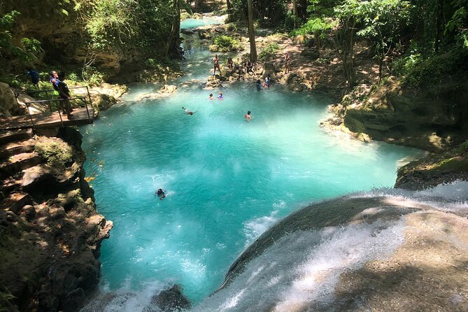 Blue Hole, Dunns River Falls Lunch & Cocktails at Bamboo Beach - Inclusions and Exclusions