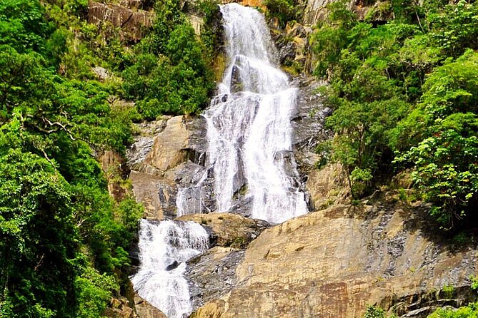 Cairns 4WD Rainforest Waterfall Tour Including a GBR Island Tour - Pricing and Booking