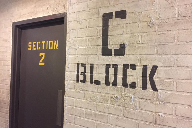 Chattanooga "C-Block Prison Break" Escape Room Admission Ticket - Background