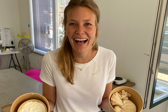 Cheese Making Workshop by De Hallen, Heart of Amsterdam - Tasting Session and Cheese Samples