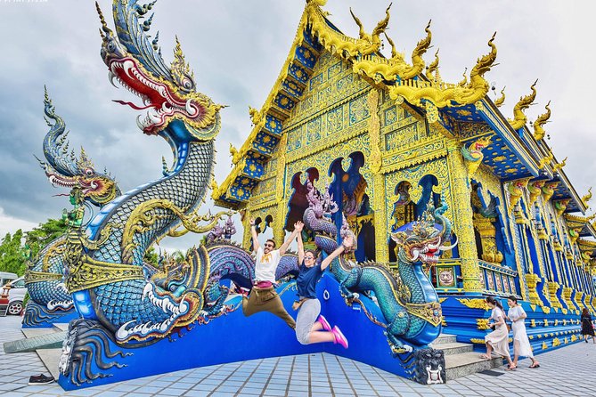 Chiang Rai 1 Day Tour(White Temple-Blue Temple- Golden Triangle) From Chiang Mai - Blue Temple (Wat Rong Suea Ten)