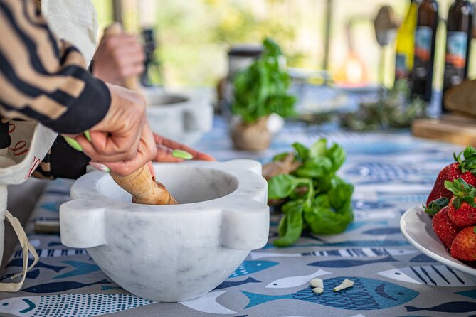 Cinque Terre: Pesto Cooking Class With Sea View in Riomaggiore - Experience Held in a Locals Home