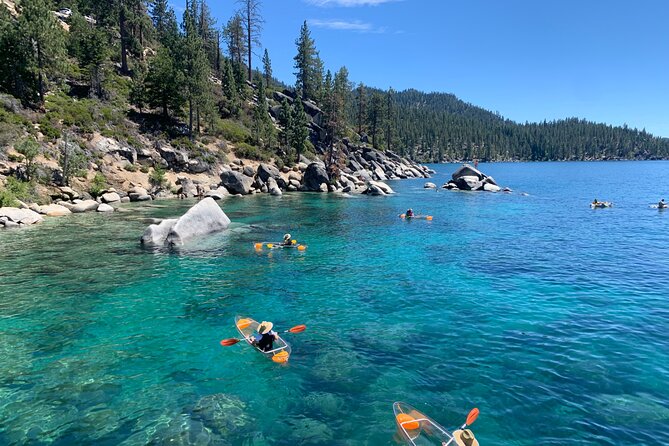 Clear Kayak Paddle Tour at Sand Harbor - Kayak Design and Features