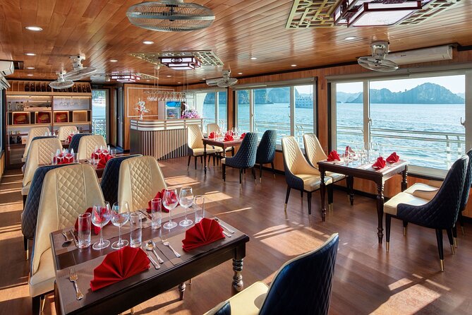 Cozy Bay Premium Halong Day Trip, 5 Star Cruise With Buffet Lunch - Contact Viator, Inc
