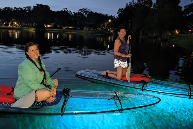 Date Night Neon Glow Clear Kayak or Clear Paddleboard & Champagne - Safety Precautions and Recommendations