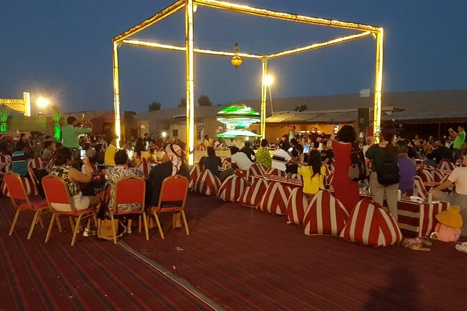 Desert Safari Dubai: Camel Ride, Sandboarding, Live Show & Dinner - Gourmet Dinner in the Desert