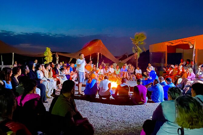 Dinner and Sunset Camel Ride at Desert Marrakech Agafay - The Sum Up