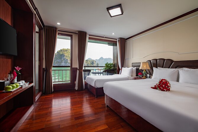 Dora Cruise Luxury 5 Star in Halong & Lan Ha Bay 2 Days 1 Night - Itinerary