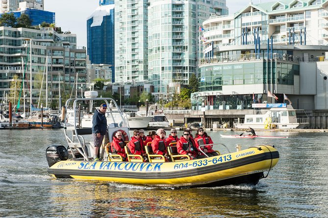 Downtown Vancouver Sightseeing Cruise in a Zodiac Vessel - Safety Measures