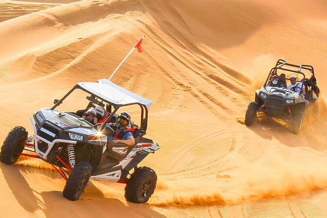 Dubai 4Star Dunes ATV, Sandsurfing, Camels and VIP Buffet & Show - Cancellation Policy