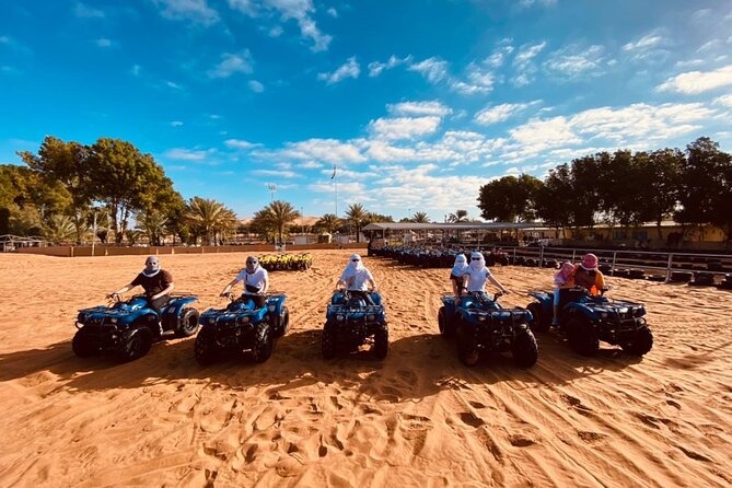 Dubai 4x4 Desert Safari, Quad Bike, Camel Ride & BBQ Dinner - Cancellation Policy