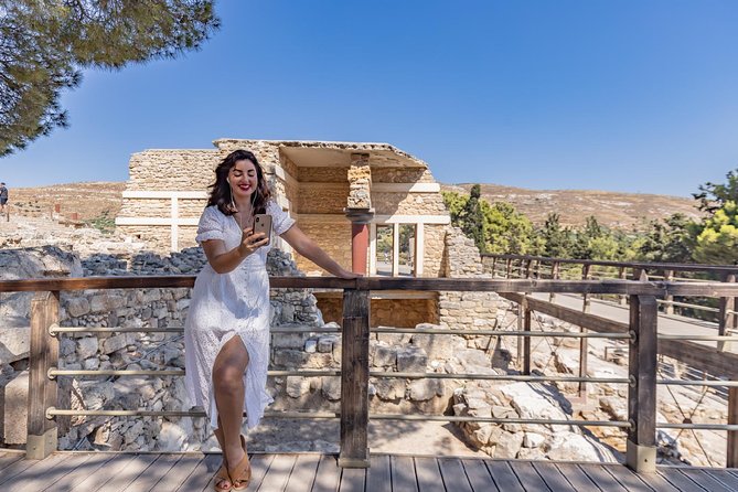 E-Ticket & Audio Tour for Knossos Palace: Unlock Minoan Majesty - Cancellation Policy and Visitor Tips