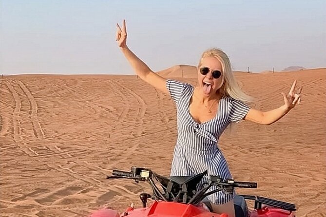Evening Desert Safari From Dubai With Quad Bike Ride - Buffet Dinner and Live Entertainment
