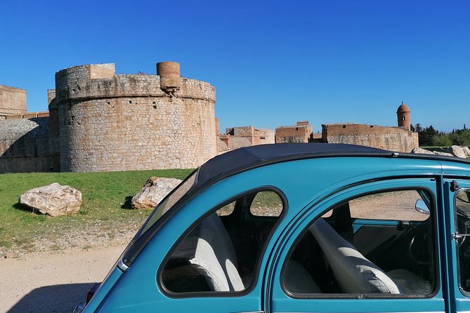 Excursions on Commented Circuits in Cases De Pene in 2 Citroën CV - Pricing and Refund Policy