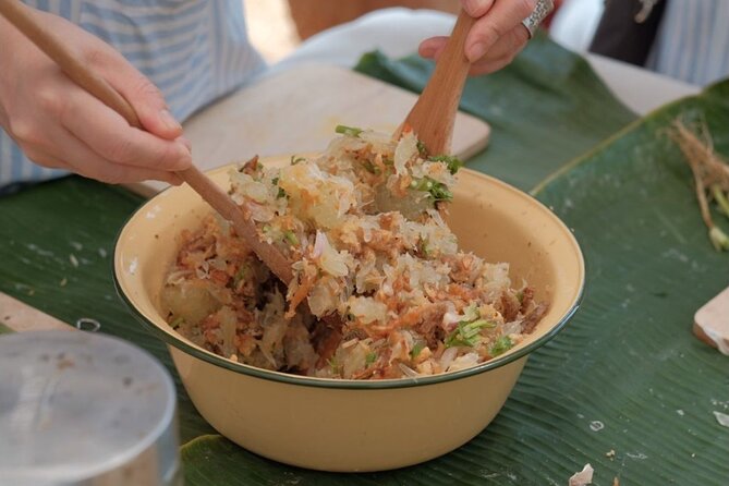 Farm to Table Cooking Class - Thai Yellow Curry Noodle (Khao-Soi) Ingredients