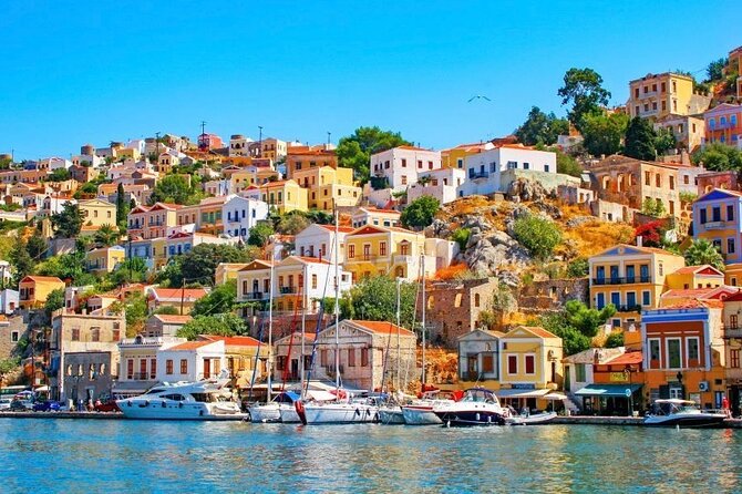 Fast Boat to Symi With a Swimming Stop at St Georges Bay! (Only 1hr Journey) - Meeting and Pickup