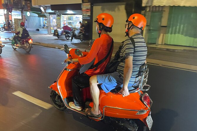 Female Riders Vespa Night Street Food Train Street Food 4 Hours - The Sum Up