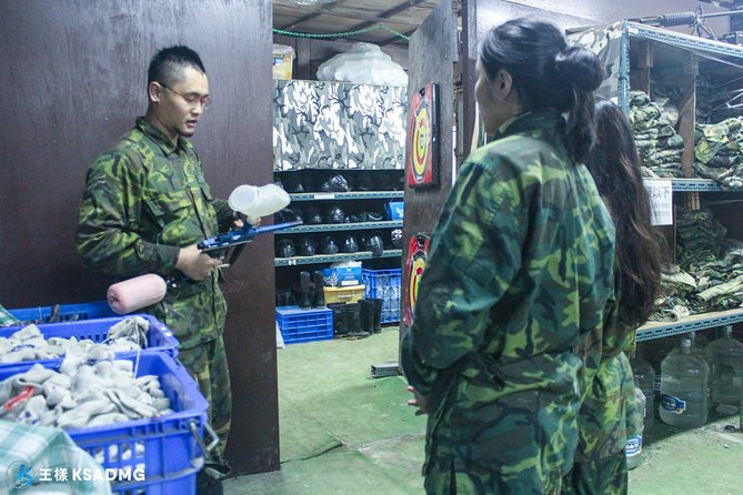 Fighting Spirit Erupts in Paintball Battles, Killing Day and Night - Meeting Point: Convenient Location in Neihu District