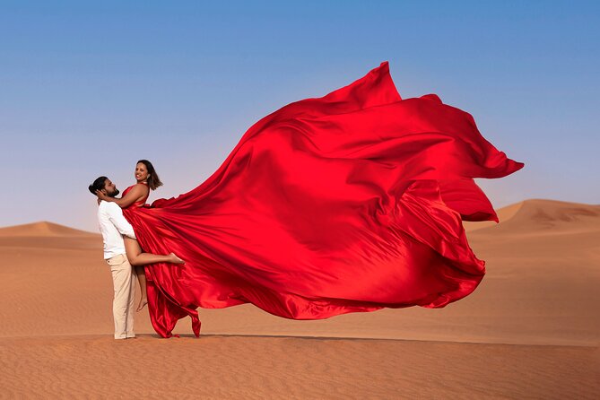 Flying Dress Photoshoot Activity in Dubai - Pickup and Transportation