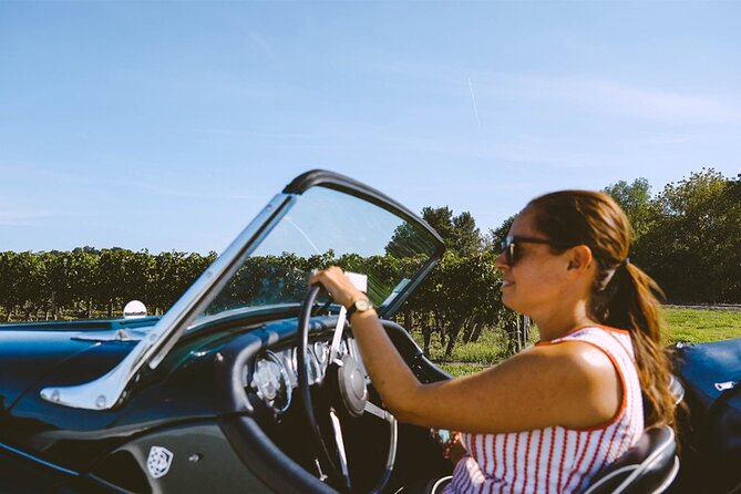 Getaway in the Vineyards of the Médoc in a Vintage Car - Visiting Médoc Wine Estates and Tastings