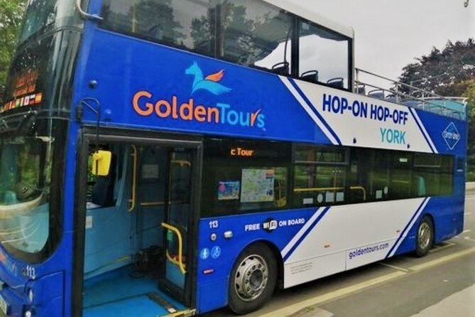 Golden Tours York Hop-On Hop-Off Open Top Bus Tour With Audio Guide - Inclusions