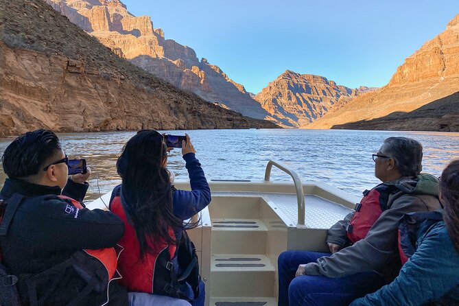 Grand Canyon Helicopter Tour From Las Vegas With VIP Skywalk & Pontoon Boat Ride - Hoover Dam