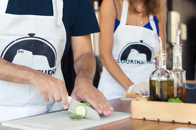 Greek Meze Cooking Class and Dinner With an Acropolis View - Greek Wine and Acropolis View