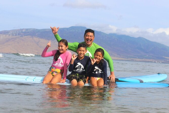 Group Surf Lesson at Kalama Beach in Kihei - Necessary Equipment Provided