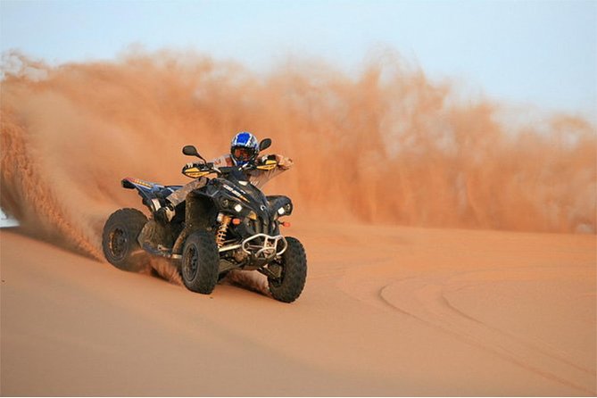 Half-Day 4x4 Desert Safari Tour With Buffet Dinner in Dubai - Transportation and Duration