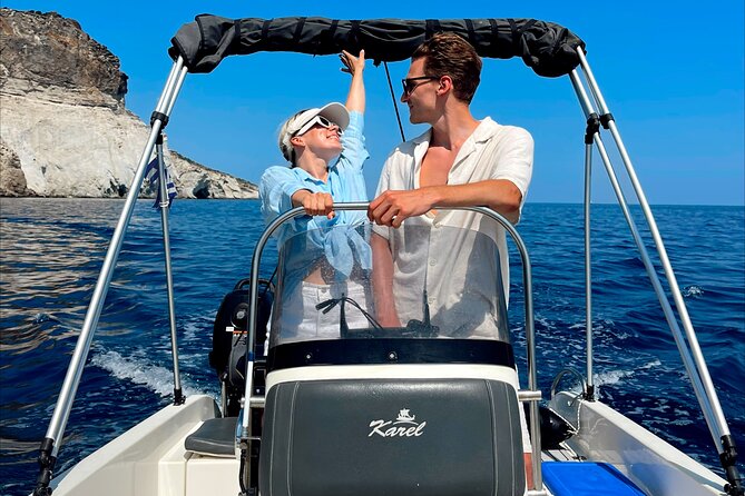 Half-Day Boat Rental With Skipper Option in Milos - Overview