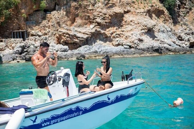 Half-Day Small-Group Boat Safari in Crete - Weather Requirements and Cancellations
