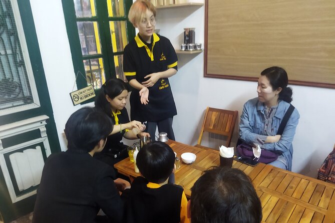 Hanoi Egg Coffee Class and Street Food Walking Tour - Additional Information