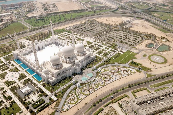 Helicopter Tour Abu Dhabi Fly Over Abu Dhabi's Famous Landmarks - The Sum Up