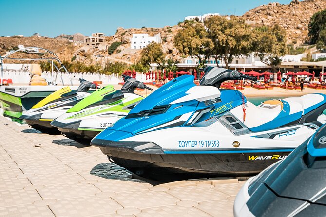 Jet Ski Adventure in Super Paradise Beach Bay, Mykonos - The Sum Up
