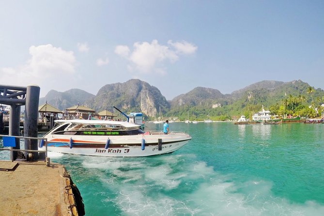 Koh Phi Phi to Koh Yao Noi by Koh Yao Sun Smile Speed Boat - Whats Included
