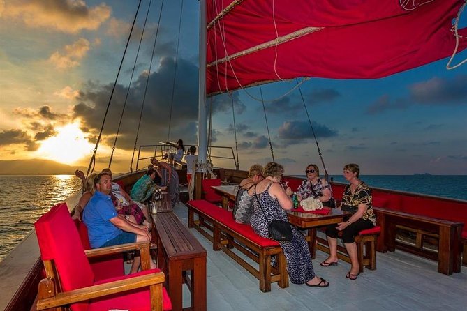 Koh Samui Red Baron Sunset Dinner Cruise With Return Transfer (Sha Plus) - Cancellation Policy and Additional Information