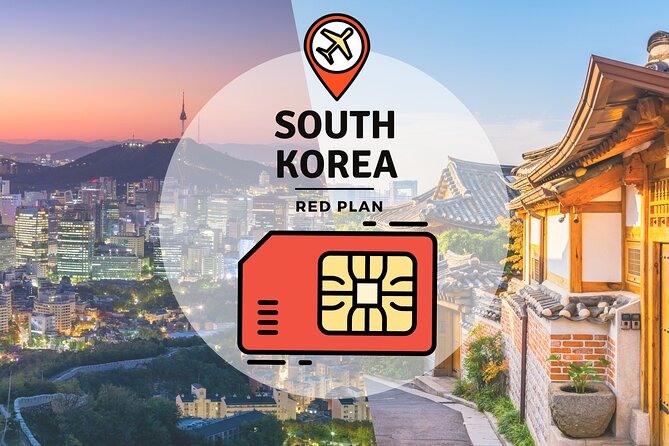 Korea Airports Pick Up Unlimited Data & 11K KRW Calls Credits SIM Card - The Sum Up