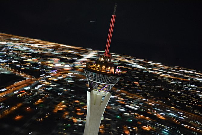 Las Vegas Helicopter Night Flight With Optional VIP Transportation - Meeting and Pickup