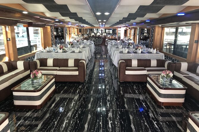 Lotus Mega Yacht Dinner 3 Hours Cruise With Pick up and Drop off - The Sum Up